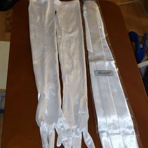 Gloves and  or tie.